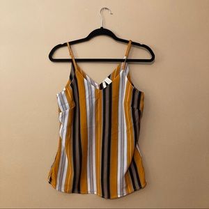NWOT JAPNA striped tank top